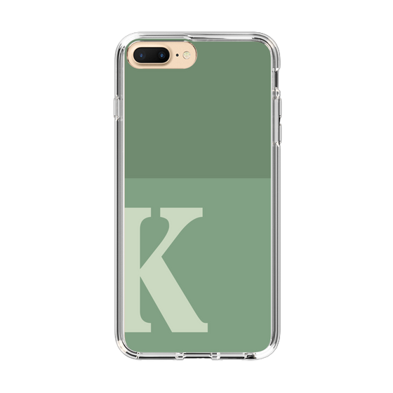 Slim Protection Case［ Original - initial two tone - K green ］