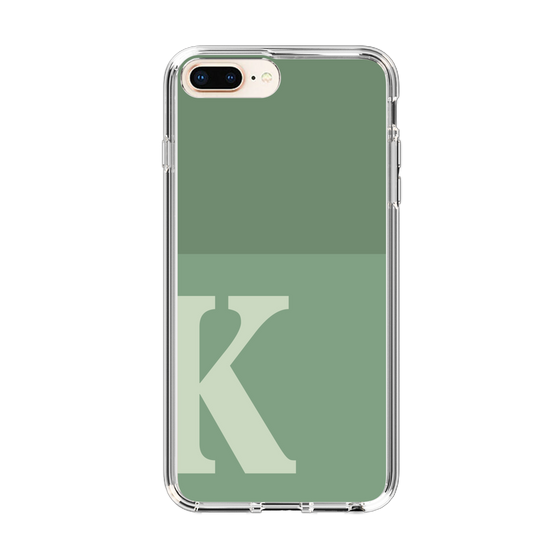 Slim Protection Case［ Original - initial two tone - K green ］
