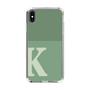 Slim Protection Case［ Original - initial two tone - K green ］