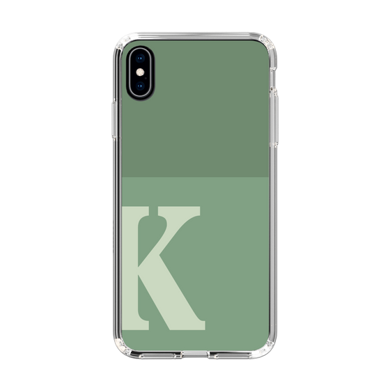 Slim Protection Case［ Original - initial two tone - K green ］