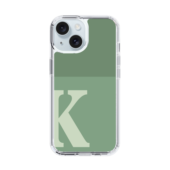 Slim Protection Case［ Original - initial two tone - K green ］