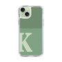 Slim Protection Case［ Original - initial two tone - K green ］