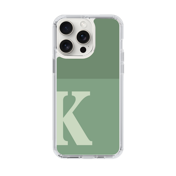 Slim Protection Case［ Original - initial two tone - K green ］