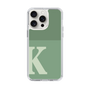 Slim Protection Case［ Original - initial two tone - K green ］