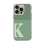 Slim Protection Case［ Original - initial two tone - K green ］