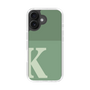 Slim Protection Case［ オリジナル - initial two tone - K green ］