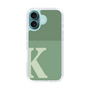 Slim Protection Case［ オリジナル - initial two tone - K green ］
