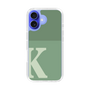 Slim Protection Case［ オリジナル - initial two tone - K green ］