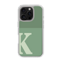 Slim Protection Case［ オリジナル - initial two tone - K green ］