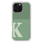 Slim Protection Case［ オリジナル - initial two tone - K green ］