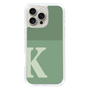 Slim Protection Case［ オリジナル - initial two tone - K green ］