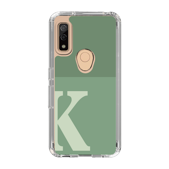 Slim Protection Case［ Original - initial two tone - K green ］