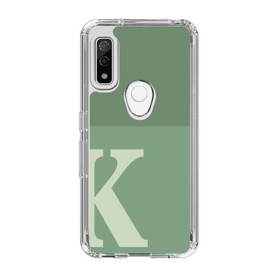Slim Protection Case［ Original - initial two tone - K green ］