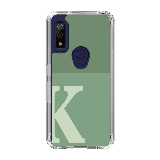Slim Protection Case［ Original - initial two tone - K green ］