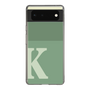 Slim Protection Case［ Original - initial two tone - K green ］