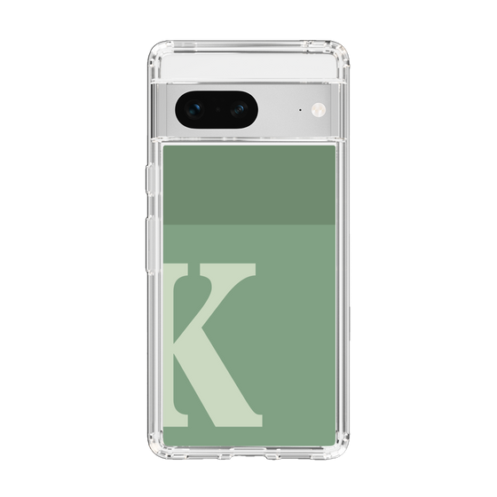 Slim Protection Case［ Original - initial two tone - K green ］
