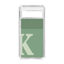 Slim Protection Case［ Original - initial two tone - K green ］