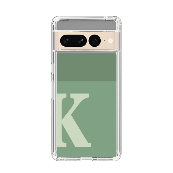 Slim Protection Case［ Original - initial two tone - K green ］