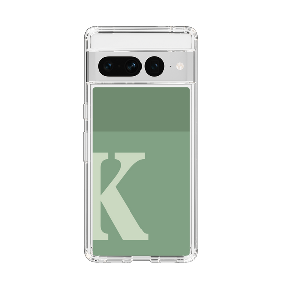 Slim Protection Case［ Original - initial two tone - K green ］