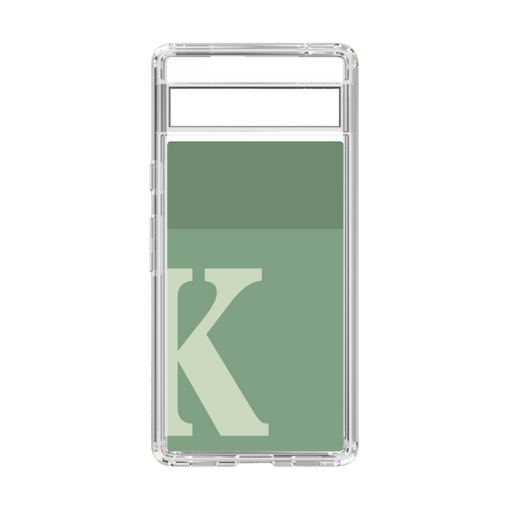 Slim Protection Case［ Original - initial two tone - K green ］