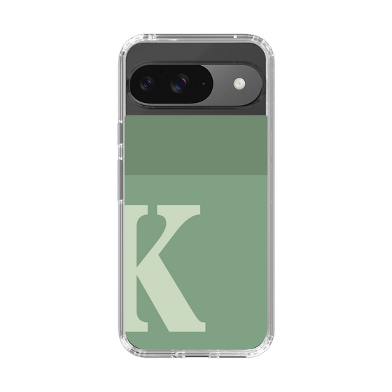 Slim Protection Case［ Original - initial two tone - K green ］