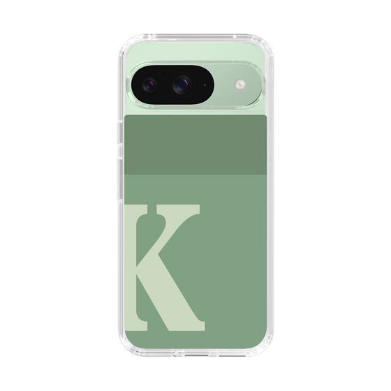 Slim Protection Case［ Original - initial two tone - K green ］