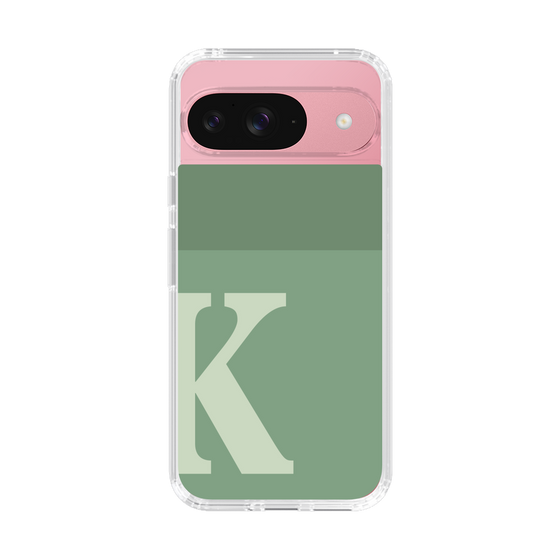 Slim Protection Case［ Original - initial two tone - K green ］