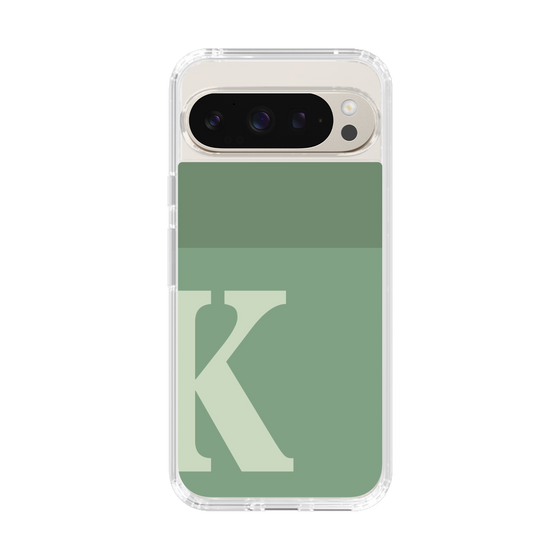 Slim Protection Case［ Original - initial two tone - K green ］