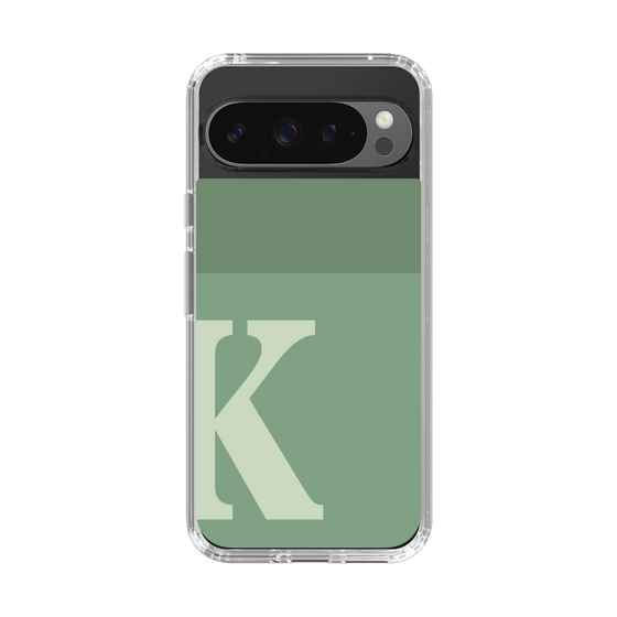 Slim Protection Case［ Original - initial two tone - K green ］