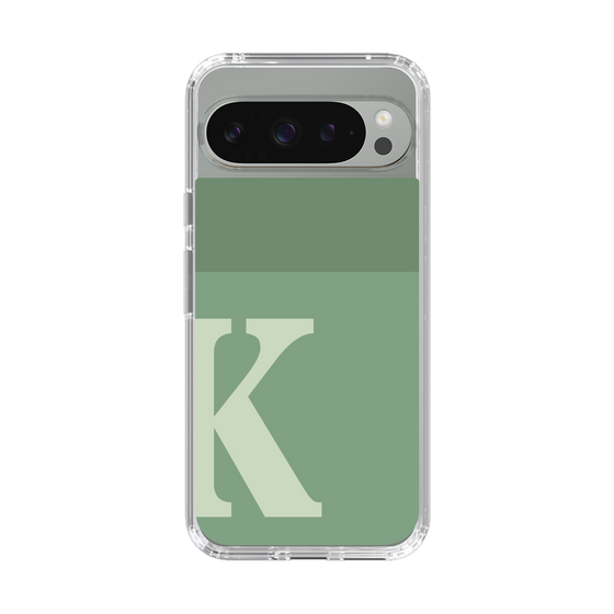 Slim Protection Case［ Original - initial two tone - K green ］