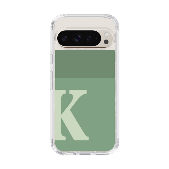 Slim Protection Case［ Original - initial two tone - K green ］