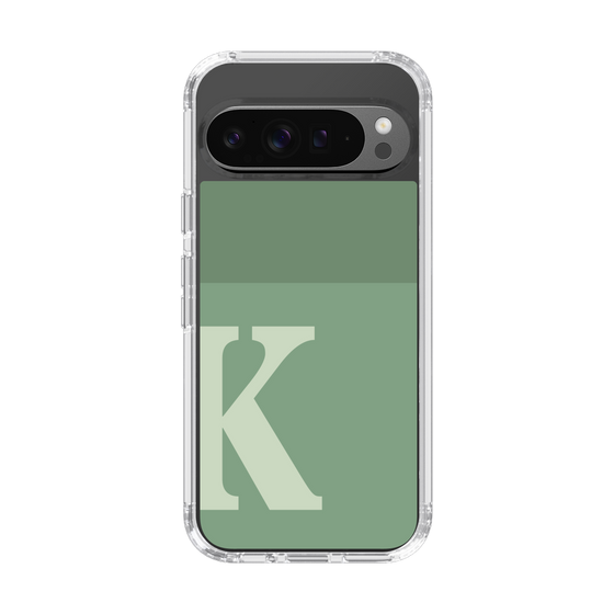 Slim Protection Case［ Original - initial two tone - K green ］