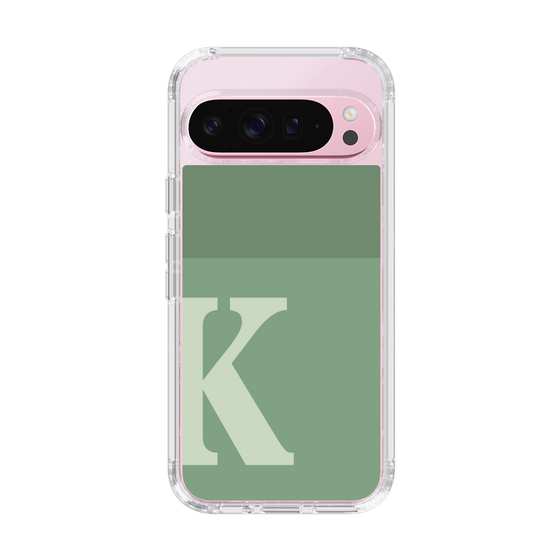 Slim Protection Case［ Original - initial two tone - K green ］