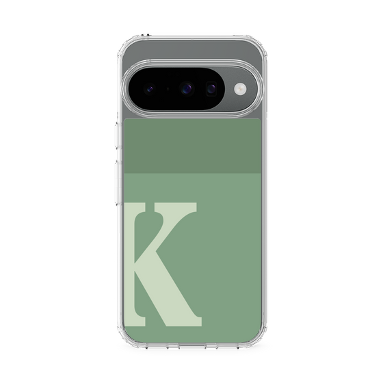 Slim Protection Case［ Original - initial two tone - K green ］
