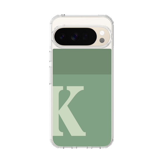 Slim Protection Case［ Original - initial two tone - K green ］