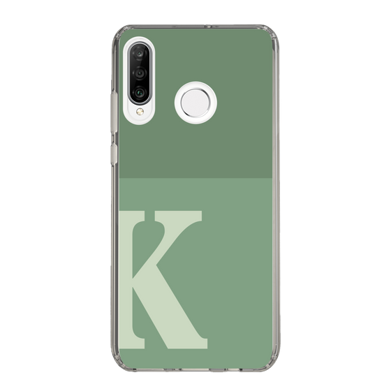 Slim Protection Case［ Original - initial two tone - K green ］