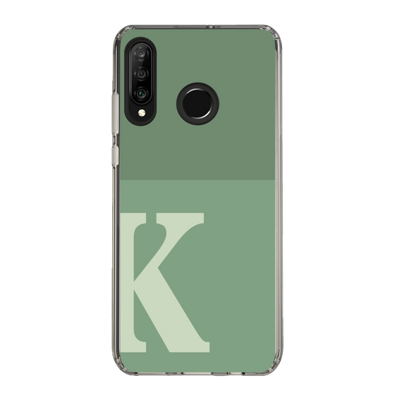 Slim Protection Case［ Original - initial two tone - K green ］