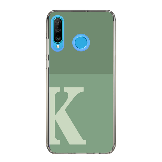 Slim Protection Case［ Original - initial two tone - K green ］