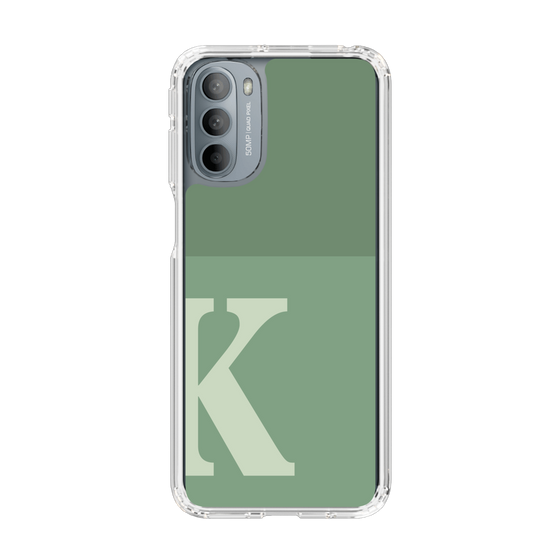 Slim Protection Case［ Original - initial two tone - K green ］