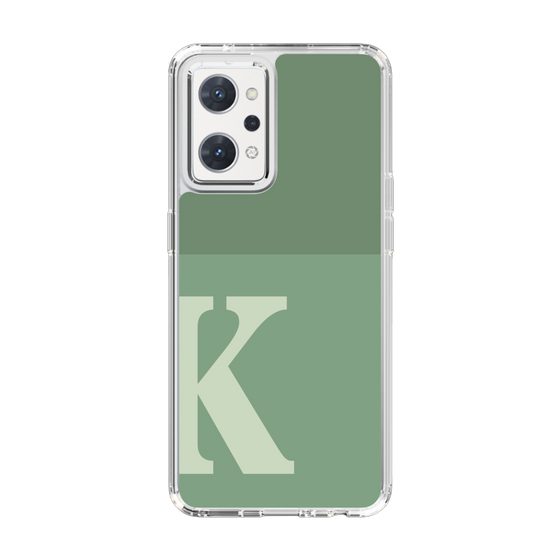 Slim Protection Case［ Original - initial two tone - K green ］