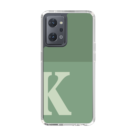 Slim Protection Case［ Original - initial two tone - K green ］