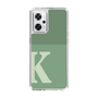 Slim Protection Case［ オリジナル - initial two tone - K green ］