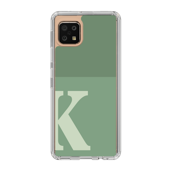 Slim Protection Case［ Original - initial two tone - K green ］