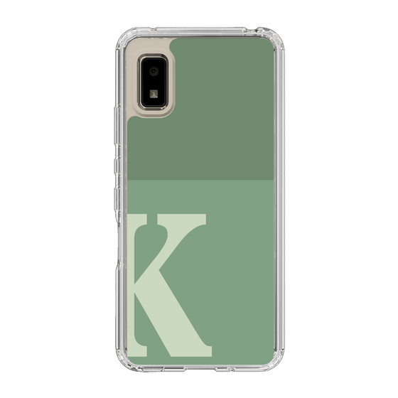 Slim Protection Case［ Original - initial two tone - K green ］