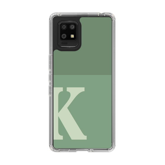 Slim Protection Case［ Original - initial two tone - K green ］