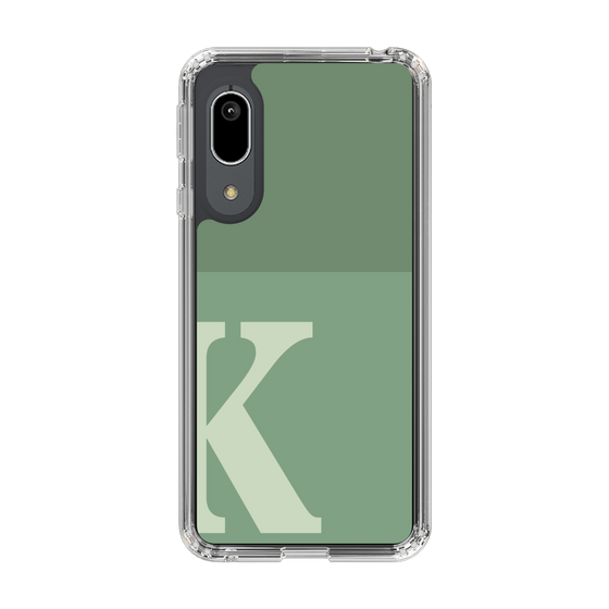 Slim Protection Case［ Original - initial two tone - K green ］