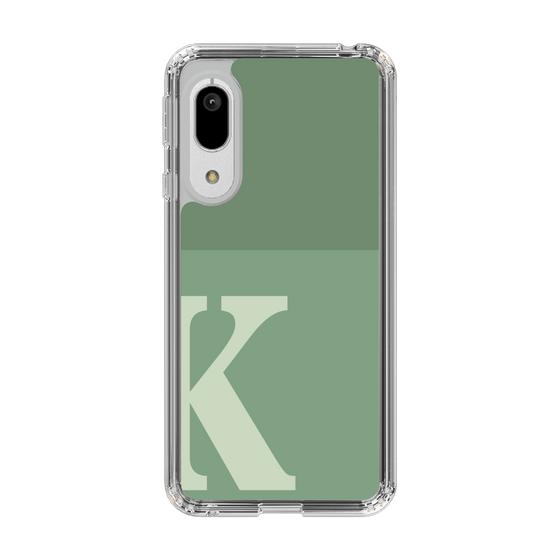 Slim Protection Case［ Original - initial two tone - K green ］