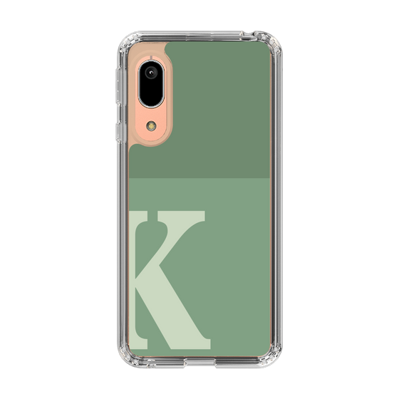 Slim Protection Case［ Original - initial two tone - K green ］