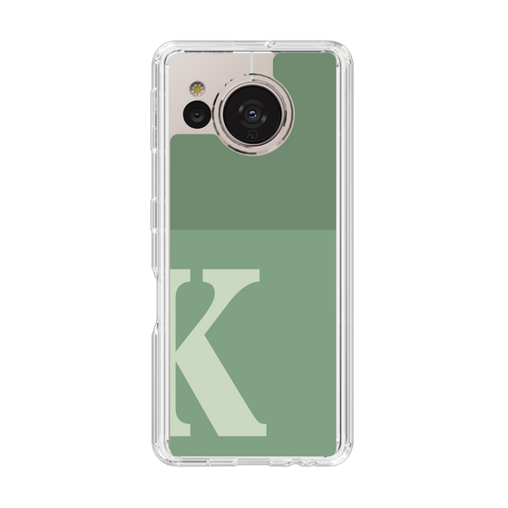 Slim Protection Case［ Original - initial two tone - K green ］