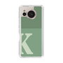 Slim Protection Case［ Original - initial two tone - K green ］